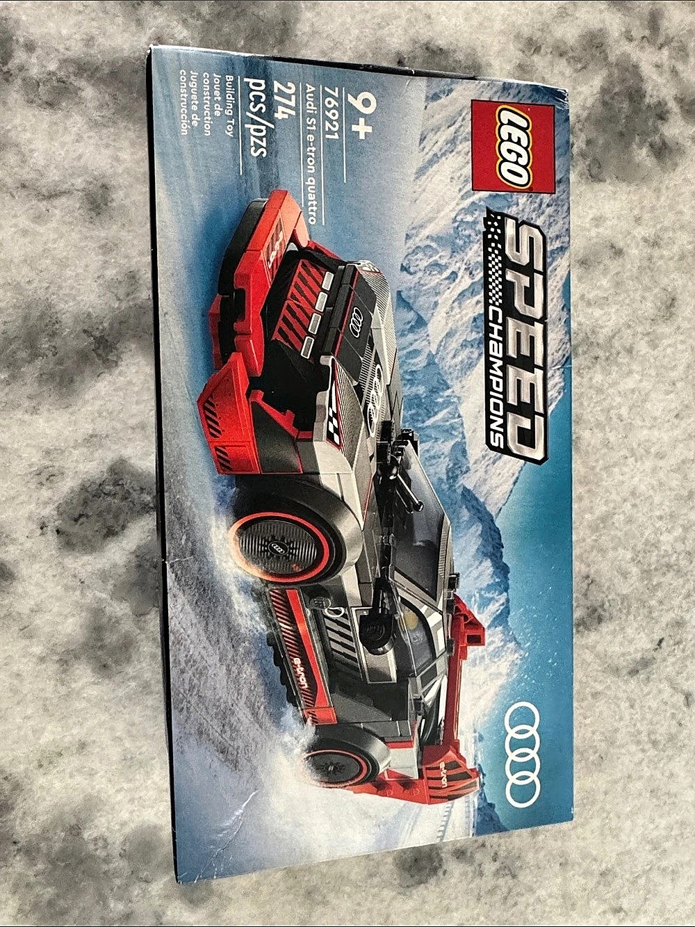 LEGO Speed Champions Audi S1 e-tron quattro Car Building Set 76921